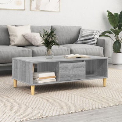 vidaXL sonoma gri 103.5 x 60 x 35 cm Lemn compozit foto