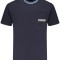 Napapijri Tricou barbati, cu buzunar pe piept si imprimeu, Regular Fit, Bleumarin, S