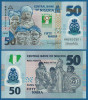 !!! &nbsp;NIGERIA - 50 NAIRA 2010 , COMM - P 37 - UNC / 50 ANI DE INDEPENDENTA