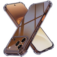 Asteroid GSM - Shockproof Clear Silicone - Honor 600 Pro - Smoke Black