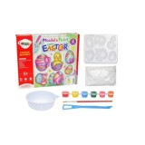 Cumpara ieftin Set pictura pentru PASTE, magneti inclusi Happy Easter, 6 forme, Multicolor
