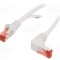 Patch cord S/FTP 6 litat Cu LSZH alb 2m 28AWG Goobay