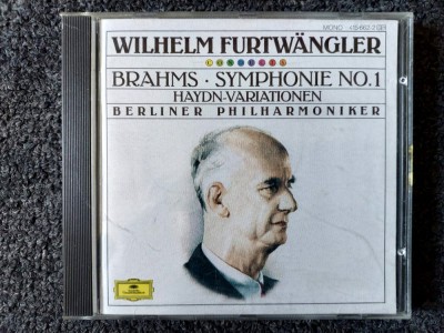 CD - Brahms &amp;ndash; Symphonie Nr. 1 - Haydn-Variationen foto