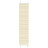 Cumpara ieftin Jaluză plisată Crem 50x200 cm Lățime țesătură 49,4 cm