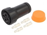Mufă circulară tată 6 pini cu filet interior PXP9050/06/P/1