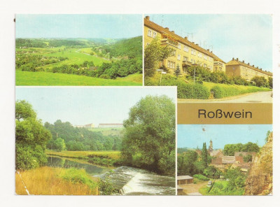 SG1 - Carte Postala - Germania - DDR- Rosswein (Kr. Dobeln ), Circulata 1984 foto