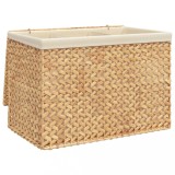 Cumpara ieftin Cos de rufe cu 3 sectiuni 75x42,5x52 cm zambila de apa