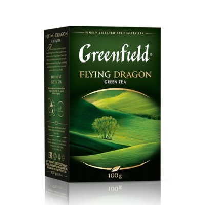 Greenfield Flying Dragon Ceai verde, 100 g foto