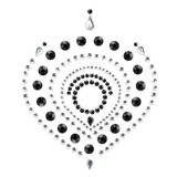 Bijoux Desire Metallique-Indiscrets Flamboyant Negru &amp; Argintiu