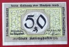Germania notgeld 50 pfennig 1920 Kellinghusen **