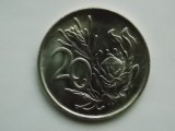 20 CENTS 1977 AFRICA DE SUD-XF