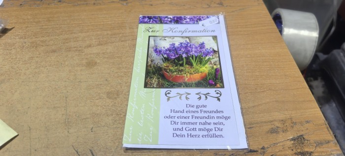 Felicitare germana #A7869han