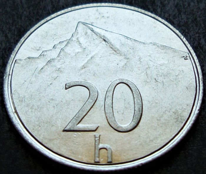 Moneda 20 HALERU - SLOVACIA, anul 1993 * cod 3375 = A.UNC