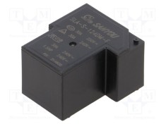 Releu electromagnetic SPST-NO 24VDC 30A SANYOU THT