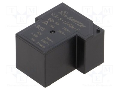 Releu electromagnetic SPST-NO 24VDC 30A SANYOU THT foto
