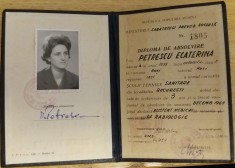QW13 1 5 - 1963 - Diploma absolvire - Scoala tehnica sanitara
