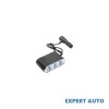 Prelungitor bricheta auto tripla 12/24v cu intrerupator individual si 1 port usb cod:bk90939 Alta marca Alt model #7