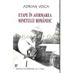 Etape In Afirmarea Sonetului Romanesc - Adrian Voica
