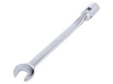 Cheie Plată-Tubulară cu Articulație 17mm Oțel Crom-Vanadium