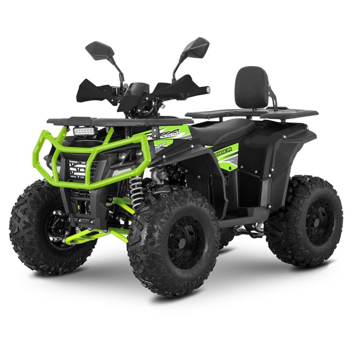 Atv 125cc RockRider 8&amp;quot; semi-automat 4T benzina negru