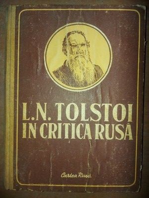 L. N. Tolstoi In critica rusa foto