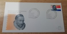 QW15 - FDC - Olanda 5 - personalitati - Willem van Oranje - 1984