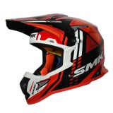 Casca off road SMK Allterra X-Sprint rosu/negru/alb