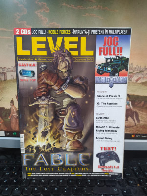 Level, Games, Hardware &amp;amp; Lifestyle, octombrie 2005, Fable: The Lost Chapters 111 foto