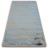 Covor acril Manyas 0920 fildeş si Albastru, 80x150 cm, Dreptunghi, Lana