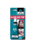 Silicon Rosu Termorezistent Bison High Temp, 60ml, Etansare Profesionala pana la 300&deg;C, Garnituri Auto, Motoare, Cuptoare