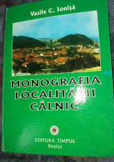 MONOGRAFIA LOCALITATII CALNIC VASILE C IONITA foto