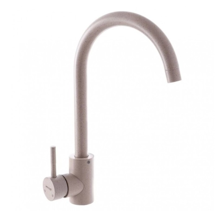 Baterie bucatarie Mixxus SUS-011, 40 mm, cartus ceramic, Bej