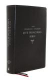 Nasb, Charles F. Stanley Life Principles Bible, 2nd Edition, Leathersoft, Black, Comfort Print: Holy Bible, New American Standard Bible