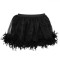 Fusta Tutu cu Pene Neagra One Size