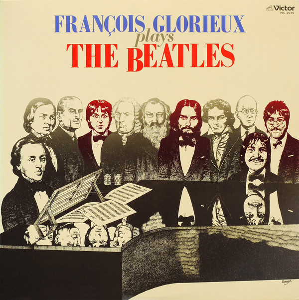 Vinil &quot;Japan Press&quot; Fran&ccedil;ois Glorieux &lrm;&ndash; Plays The Beatles (EX)
