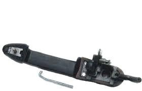 Maner usa exterior Fiat Doblo (119/223), 01.2001-01.2010, cu 1 butuc yala, negru, Fata Dreapta