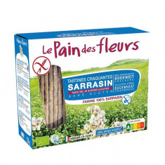 Tartine Crocante Bio Fara Gluten cu Hrisca fara Sare si Zahar Le Pain Des Fleurs 150gr