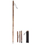 Cumpara ieftin Bat de lemn pentru drumetii Cao, din 3 sectiuni, lemn, 110 x 2.5cm - RESIGILAT