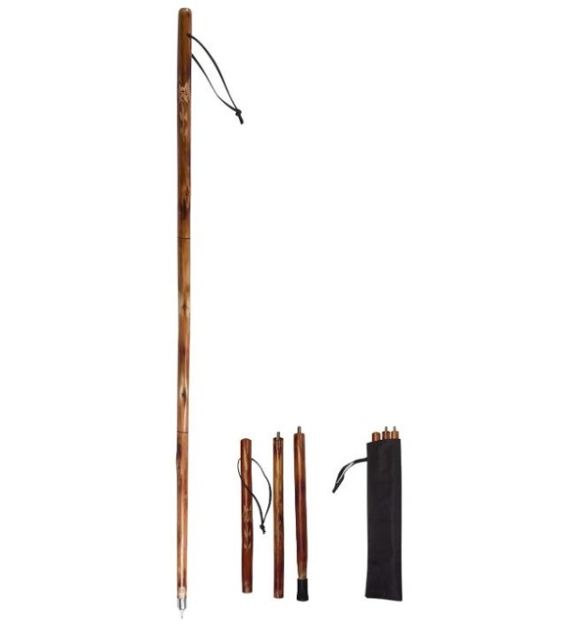 Bat de lemn pentru drumetii Cao, din 3 sectiuni, lemn, 110 x 2.5cm - RESIGILAT