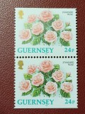 Guernsey 1993 - trandafiri, pereche neuzata