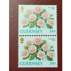 Guernsey 1993 - trandafiri, pereche neuzata