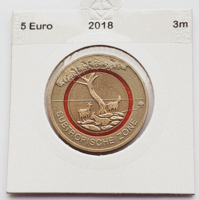 1825 Germania 5 Euro 2018 Subtropical Zone G km 370 foto