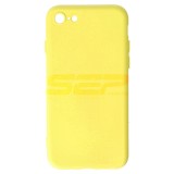 Husa Silicon iPhone 8 Galben High Copy - Protectie Premium