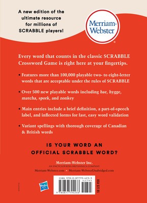 The Official Scrabble Players Dictionary, Seventh Edition