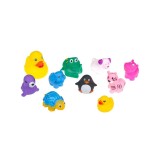 Set 10 jucarii pentru baie, animalute, ATU-085260, 6-9 luni, Oem