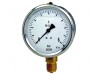 Manometru cu clasa 1,6, diametru de 63mm, temperatură -20&divide;60&deg;C din oţel