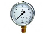 Manometru cu clasa 1,6, diametru de 63mm, temperatură -20&divide;60&deg;C din oţel