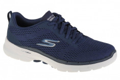 Pantofi pentru adida?i Skechers Go Walk 6 - Bold Vision 124512-NVW albastru marin foto