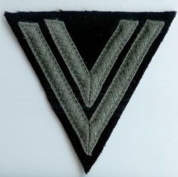 WW2 Ecuson Chevron German SS NCO Rotenfuhrer subdued foto