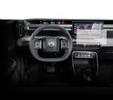 Folie Protectie Navigatie Citroen C3 Aircross 2024+, Duragon, protectie Display Navigatie, silicon Transparent, Anti-zgarieturi, kit instalare